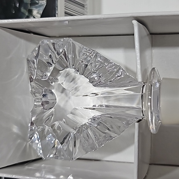 NIB MIKASA VENUS LEAD NEW CRYSTAL WINE VINTAGE BOTTLE STOPPER - Picture 3 of 6